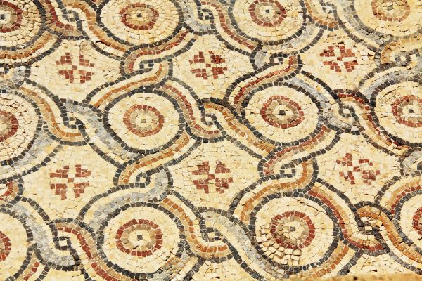 Mosaic Tile Floor Installation
