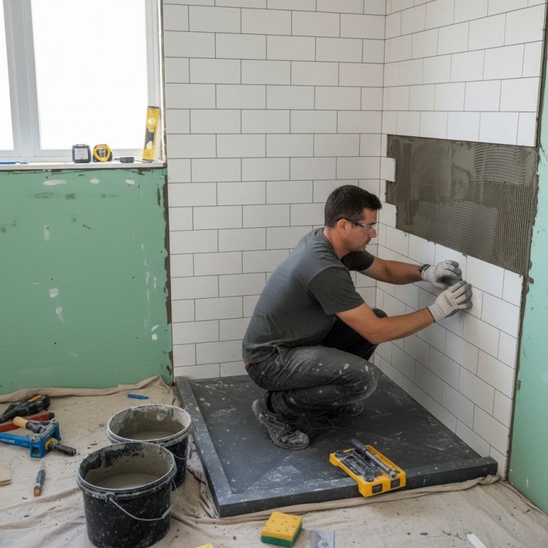 Tile Shower Pan Installation in Littleton, CO